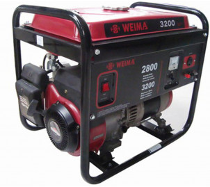 Бензиновий генератор Weima WM3200E (3,2 кВт) 
